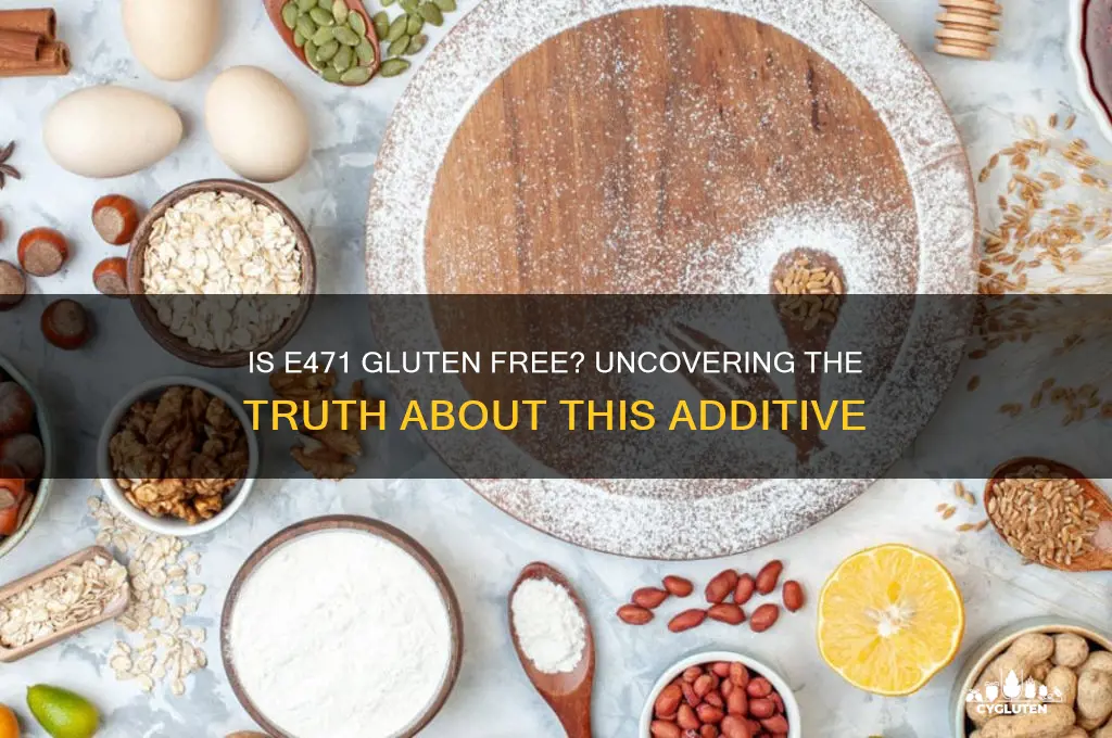 is e471 gluten free