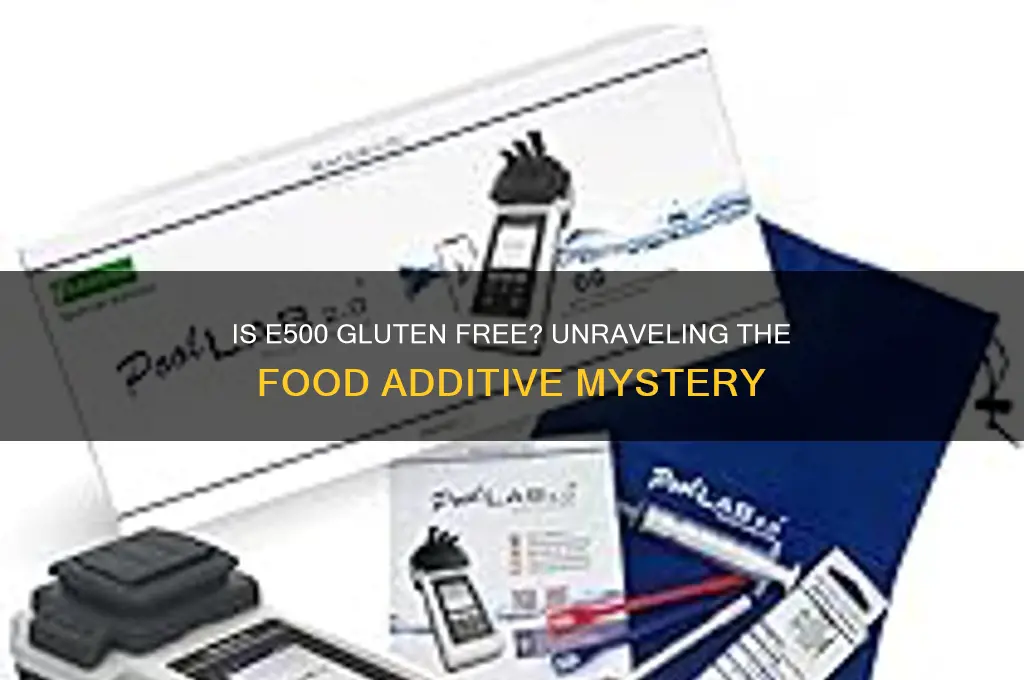 is e500 gluten free