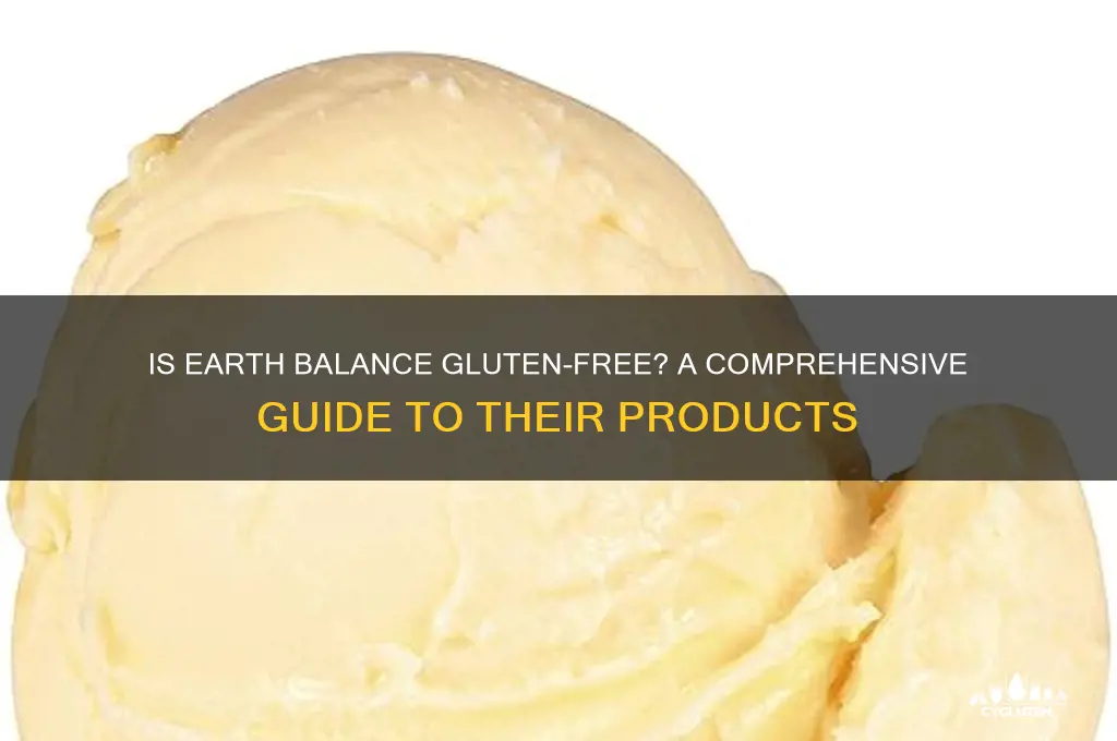 is earth balance gluten free