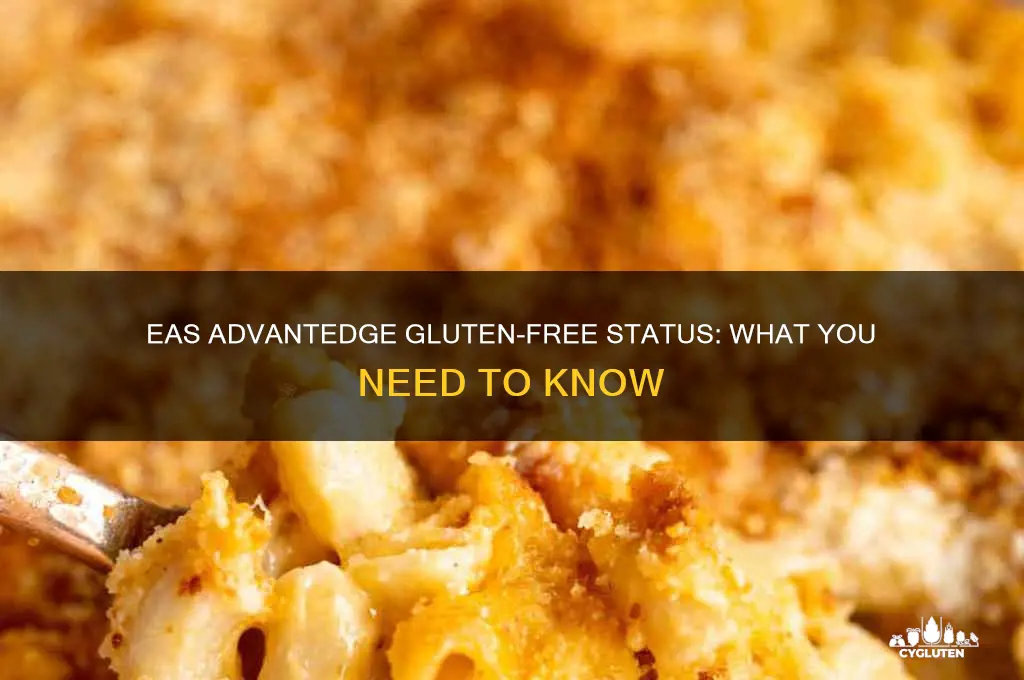 is eas advantedge gluten free