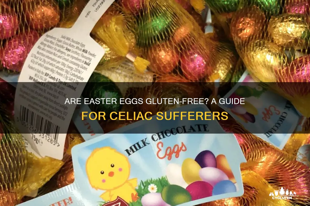 is easter eggs gluten free