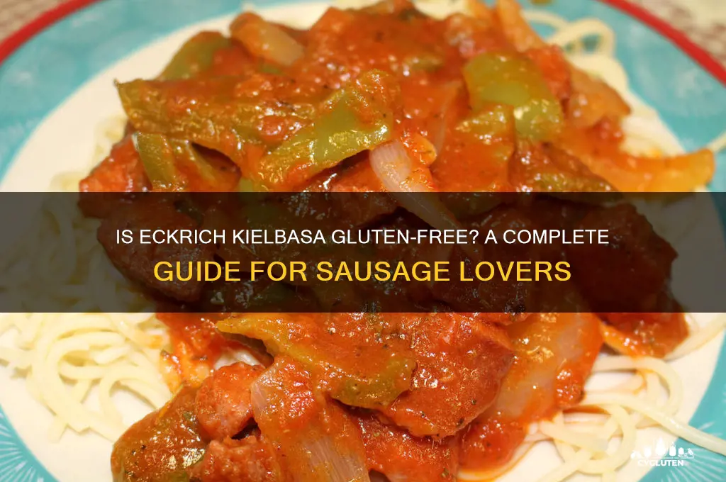 is eckrich kielbasa gluten free