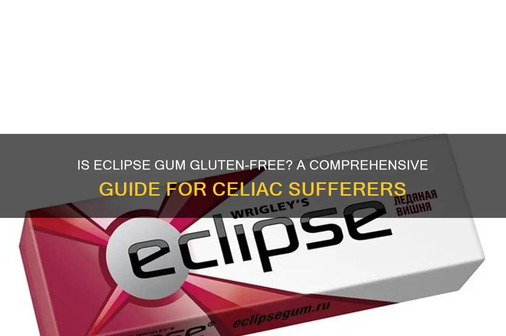 is eclipse gum gluten free