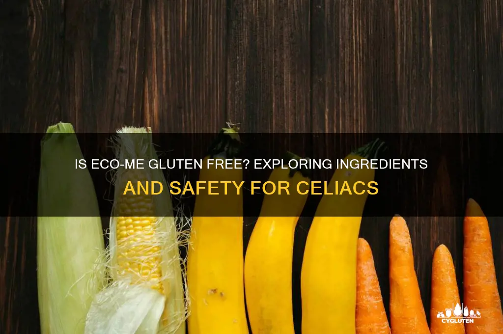 is eco-me gluten free