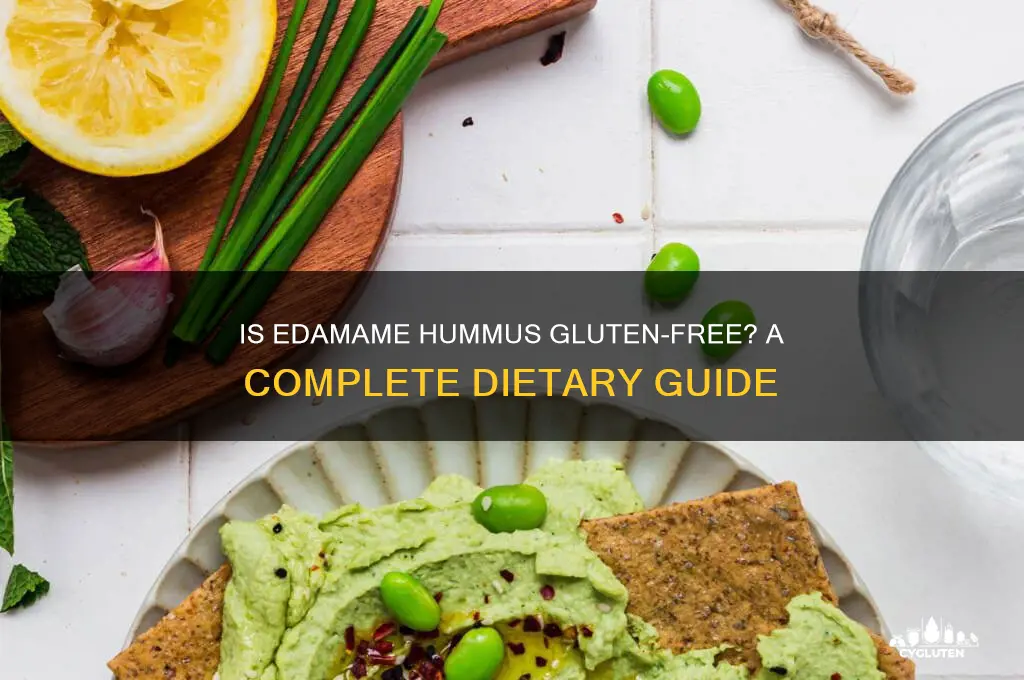 is edamame hummus gluten free
