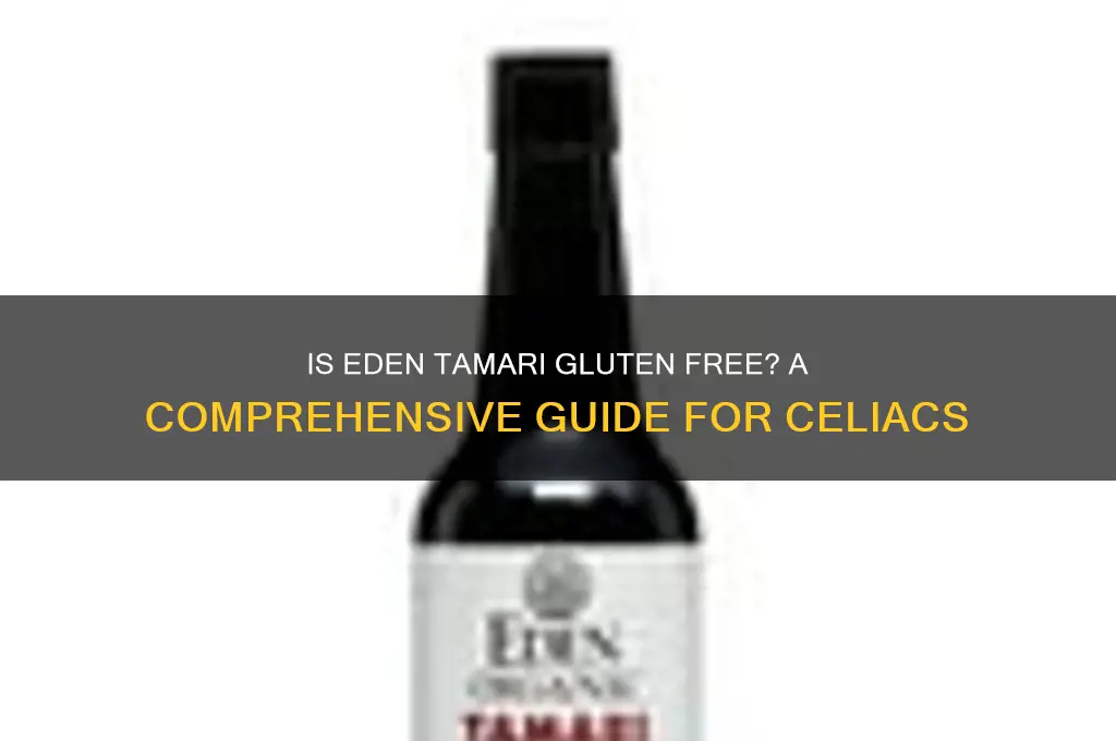 is eden tamari gluten free