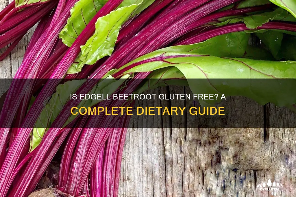 is edgell beetroot gluten free