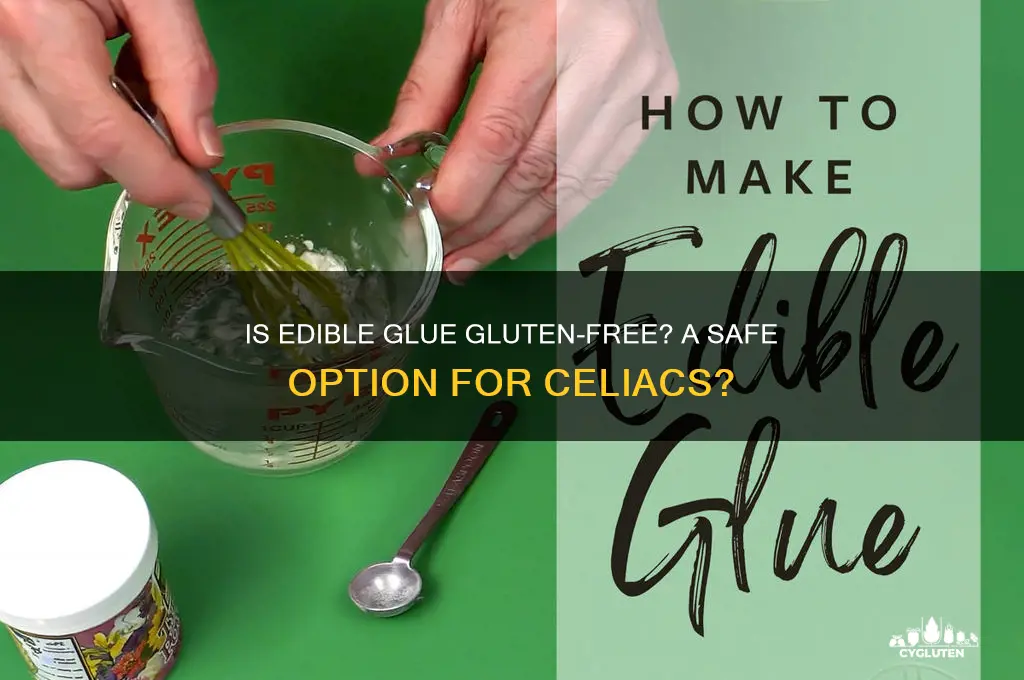 is edible glue gluten free