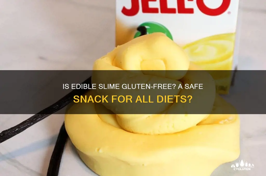 is edible slime gluten free