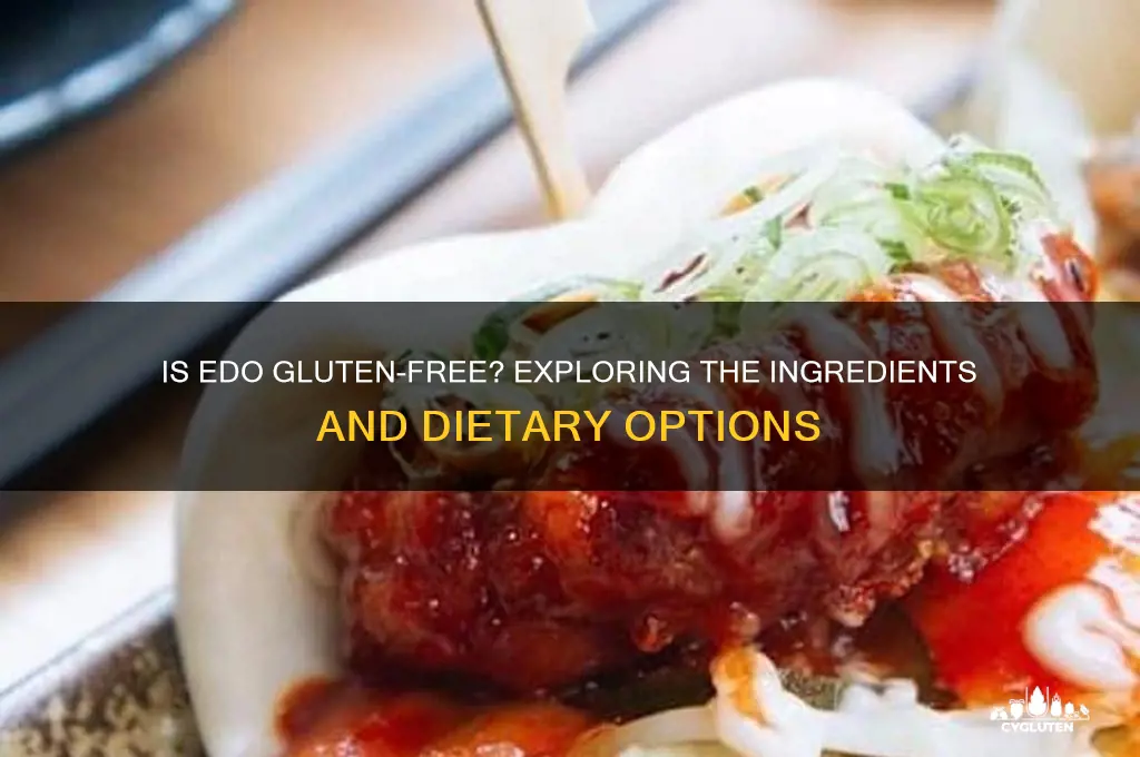 is edo gluten free