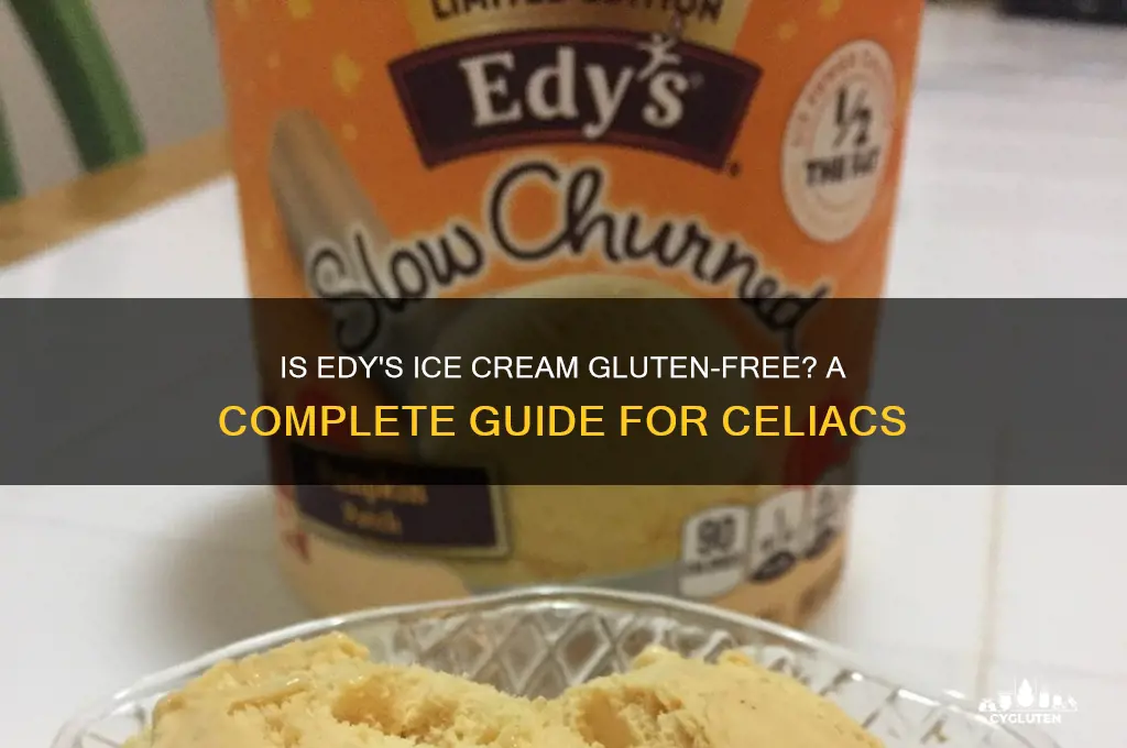 is edys gluten free