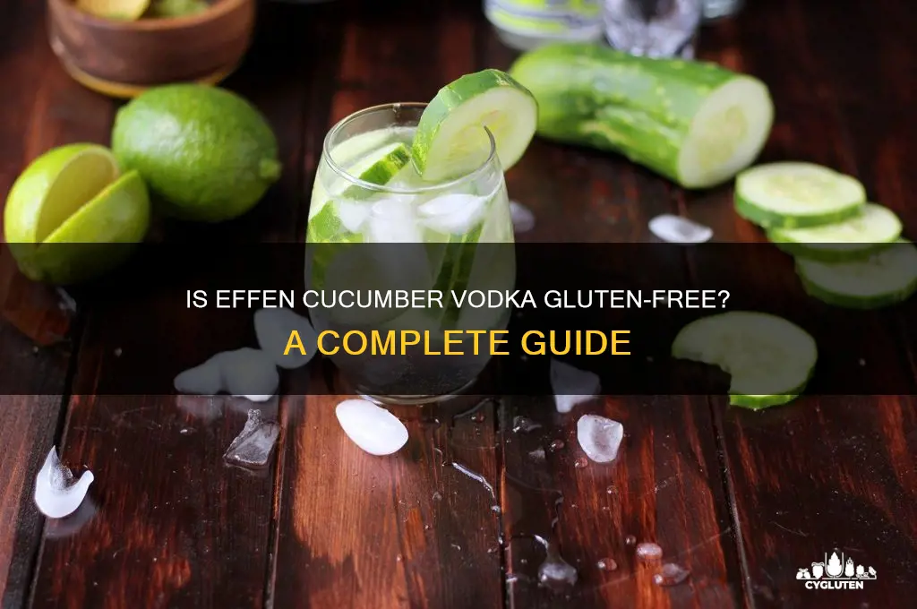 is effen cucumber gluten free