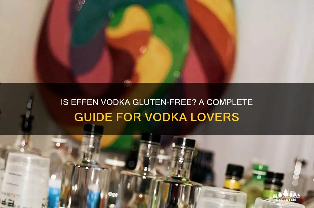is effen vodka gluten free