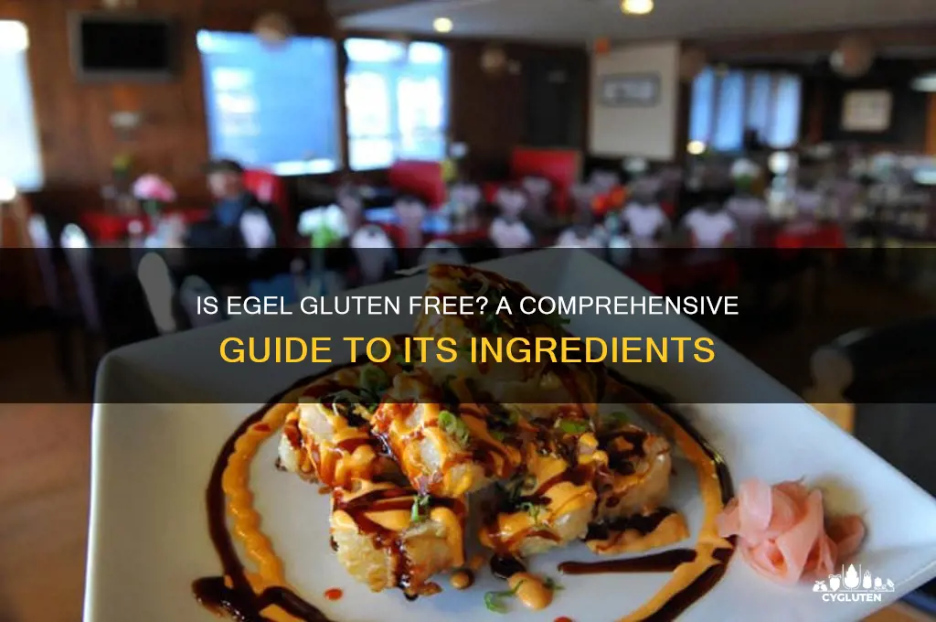 is egel gluten free