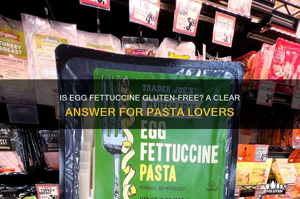 is egg fettuccine gluten free