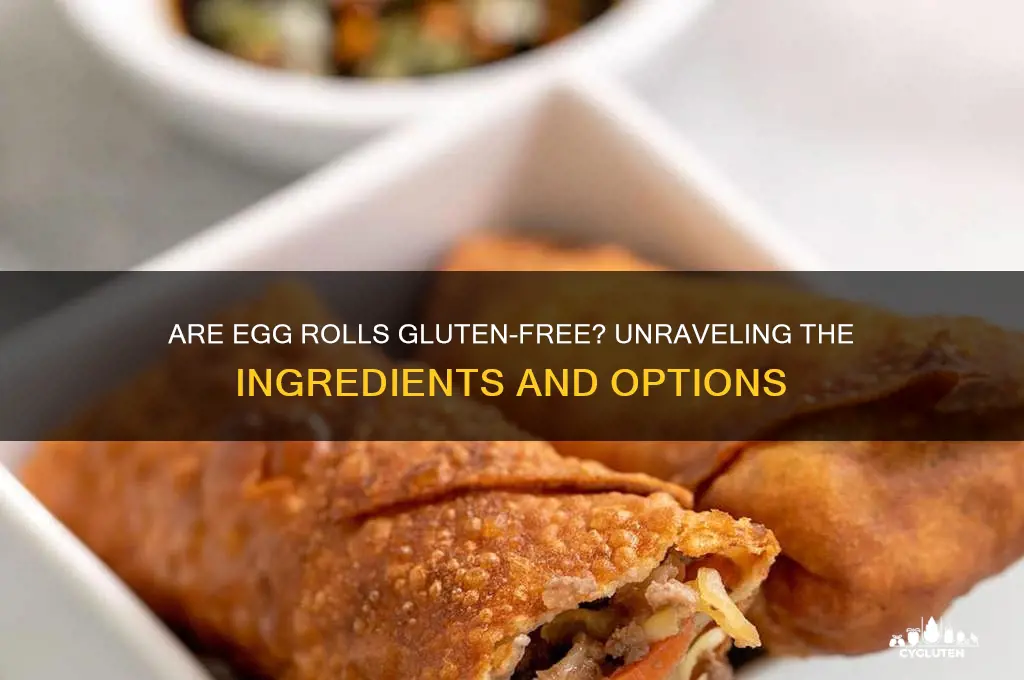 is egg roll gluten free