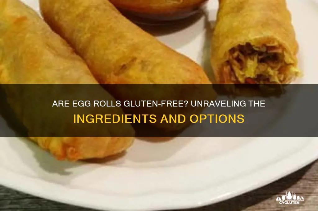 is egg rolls gluten free