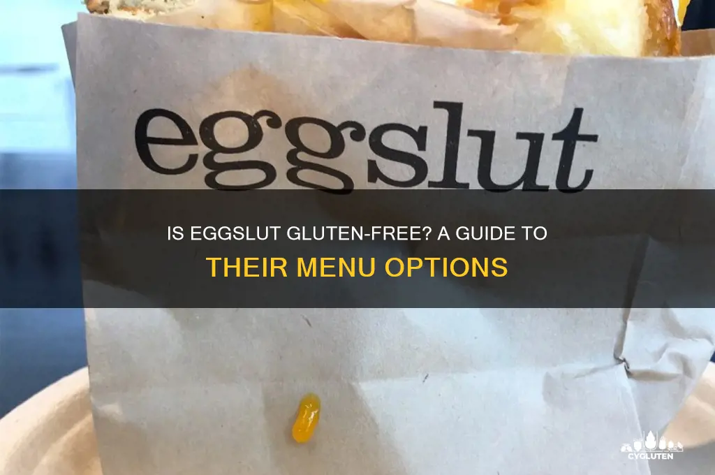 is egg slut gluten free