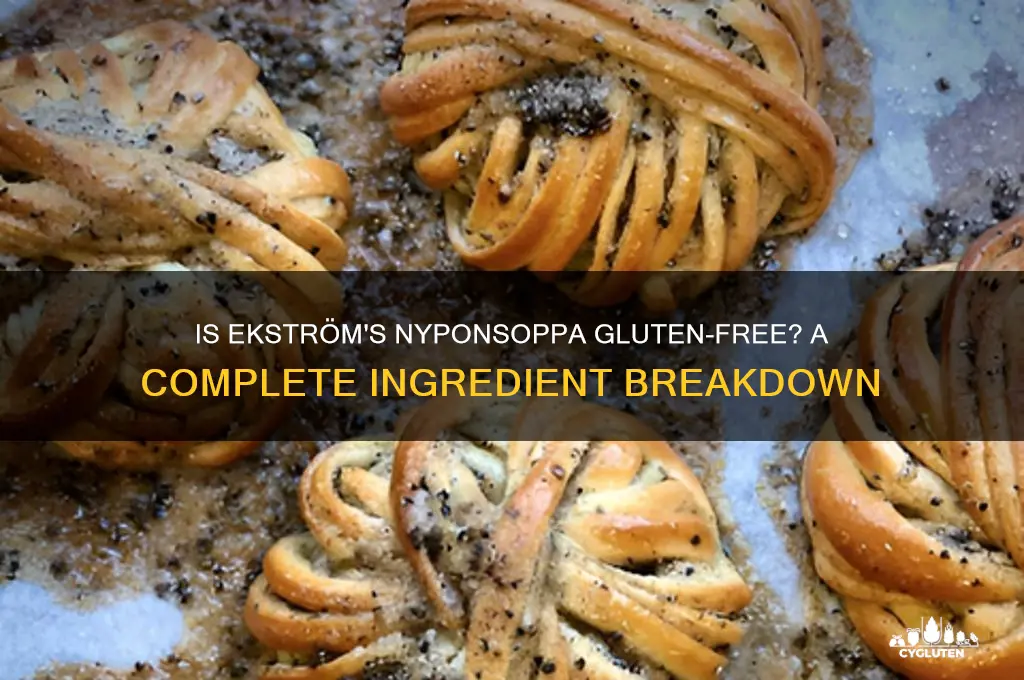 is ekstroms nyponsoppa gluten free