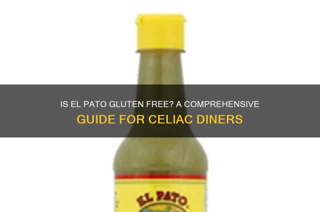 is el pato gluten free