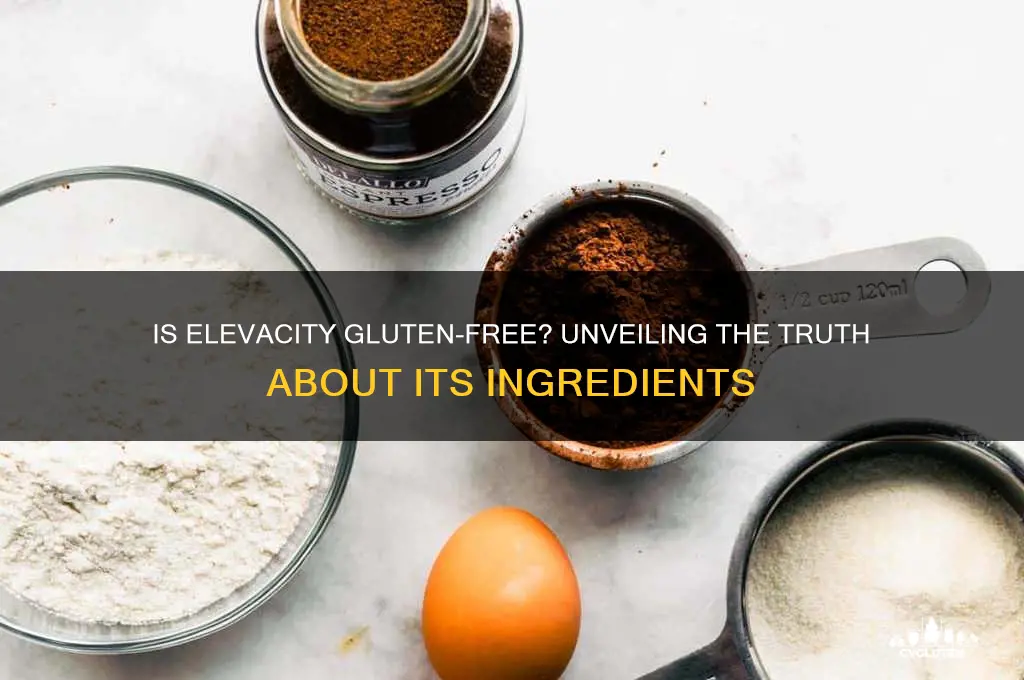 is elevacity gluten free