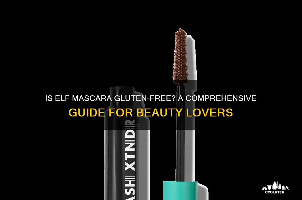 is elf mascara gluten free