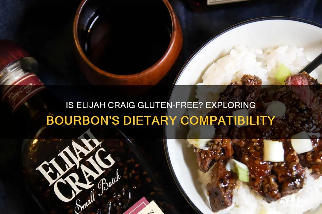 is elijah craig gluten free