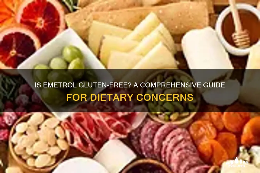 is emetrol gluten free