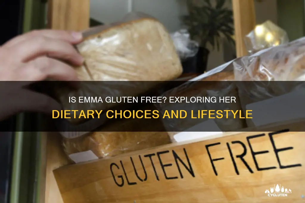is emma gluten free