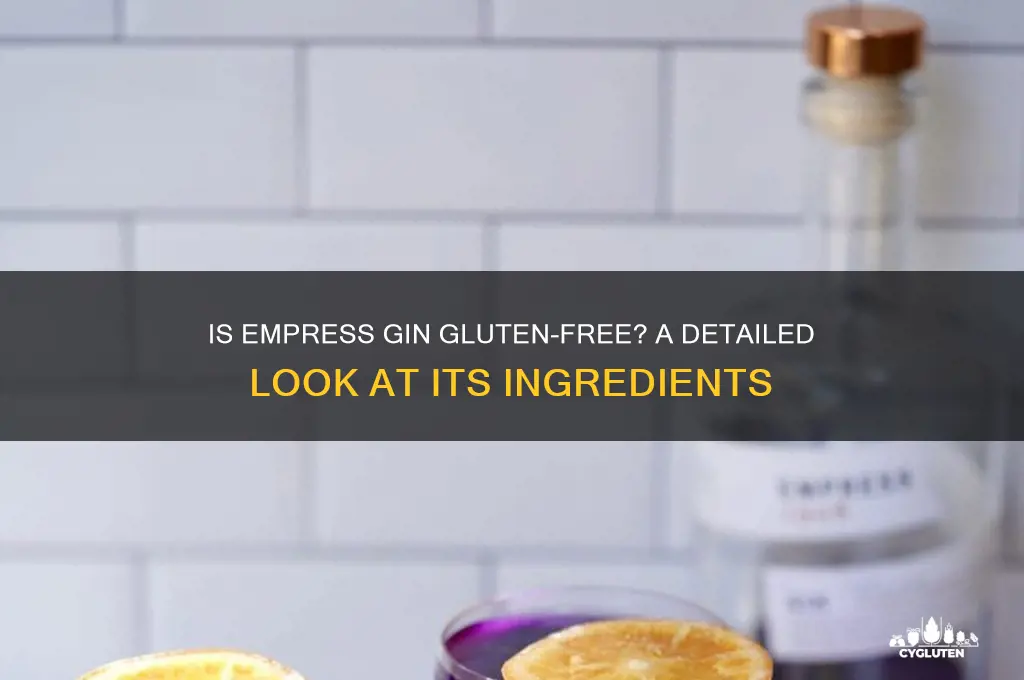 is empress gin gluten free