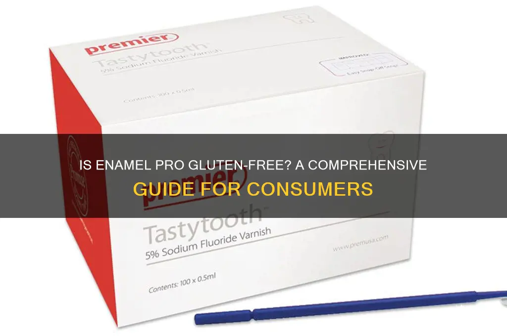 is enamel pro gluten free