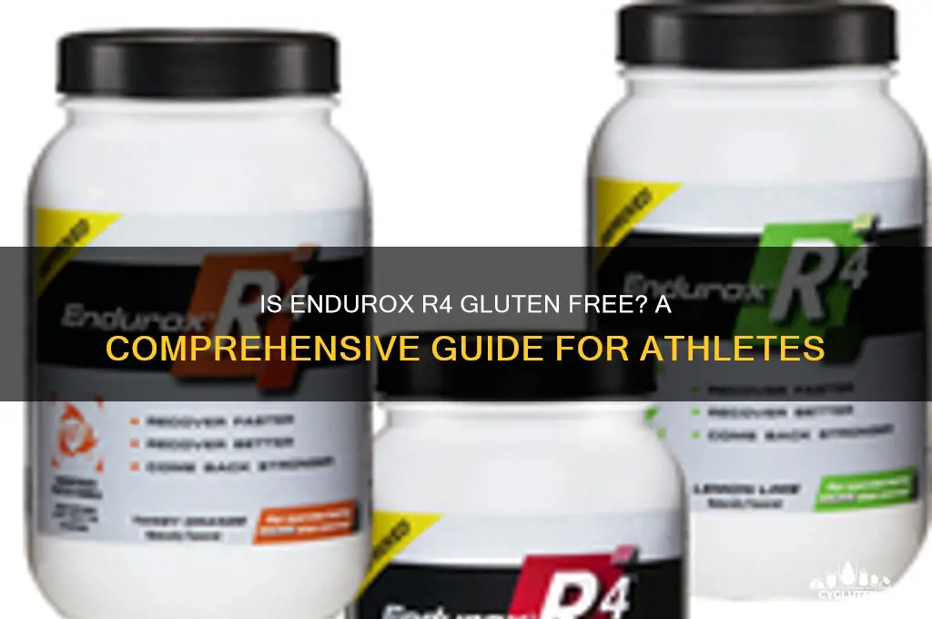 is endurox r4 gluten free