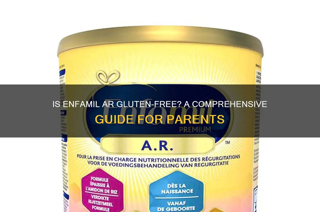 is enfamil ar gluten free