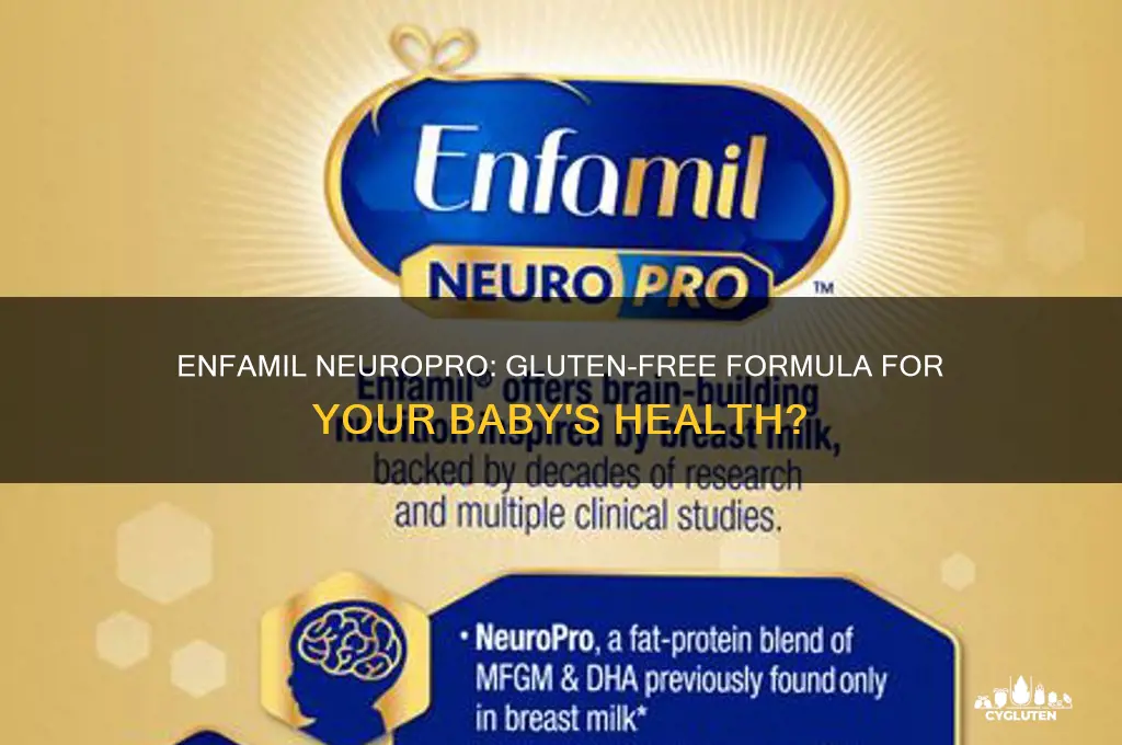 is enfamil neuropro gluten free
