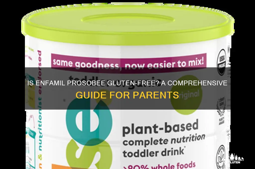 is enfamil prosobee gluten free