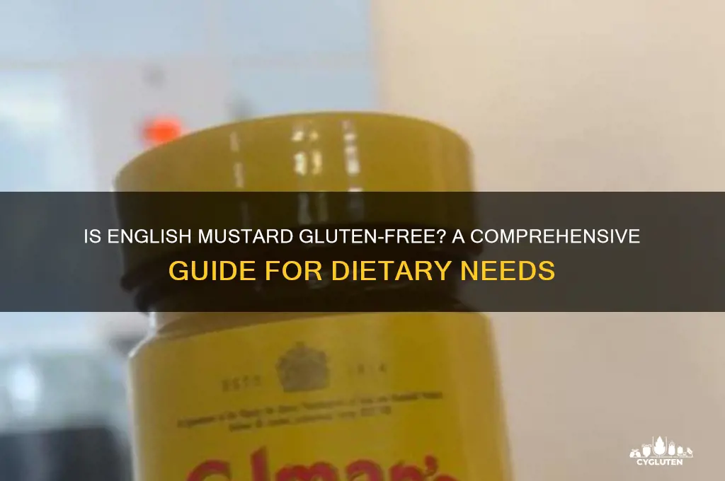 is english mustard gluten free