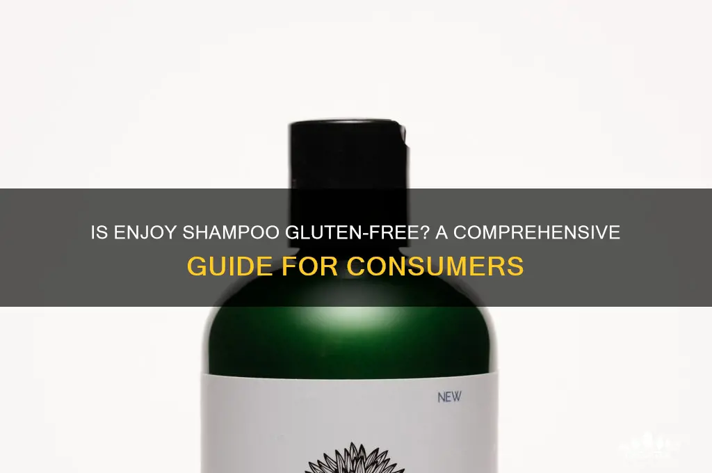 is enjoy shampoo gluten free