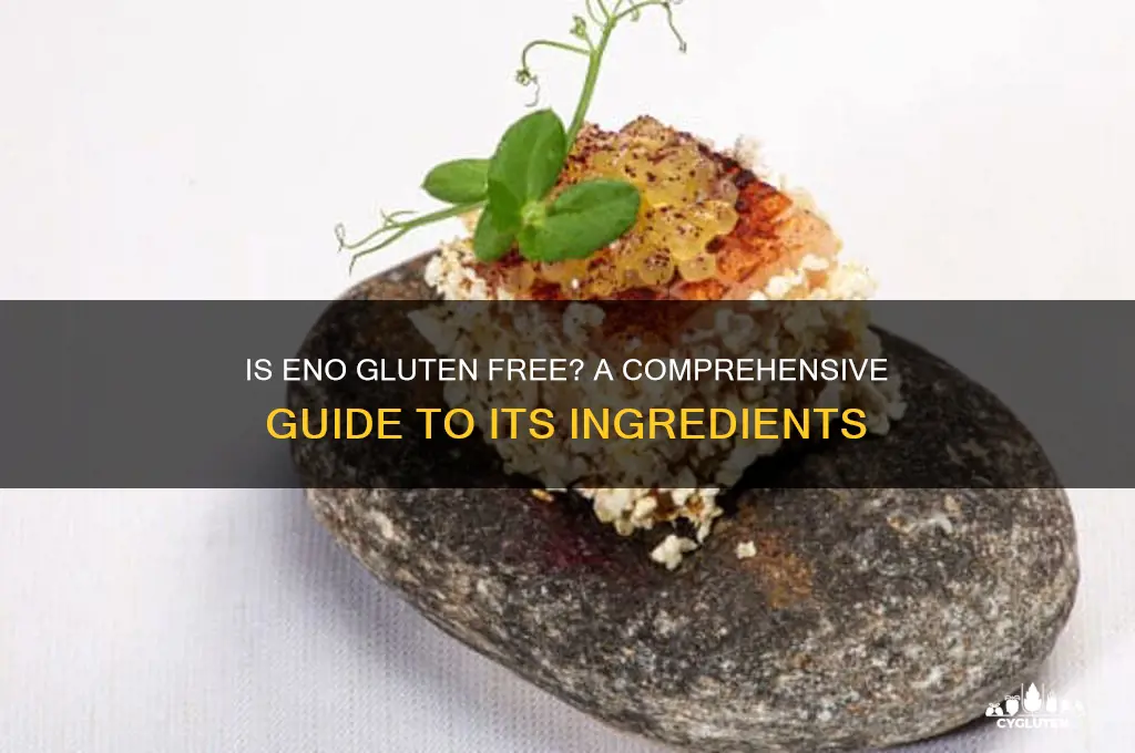 is eno gluten free