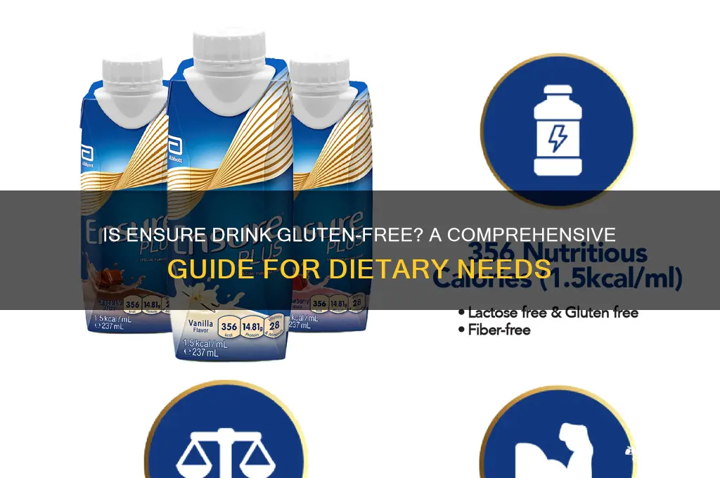 is ensure drink gluten free