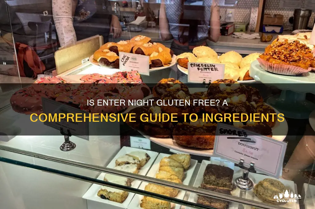 is enter night gluten free