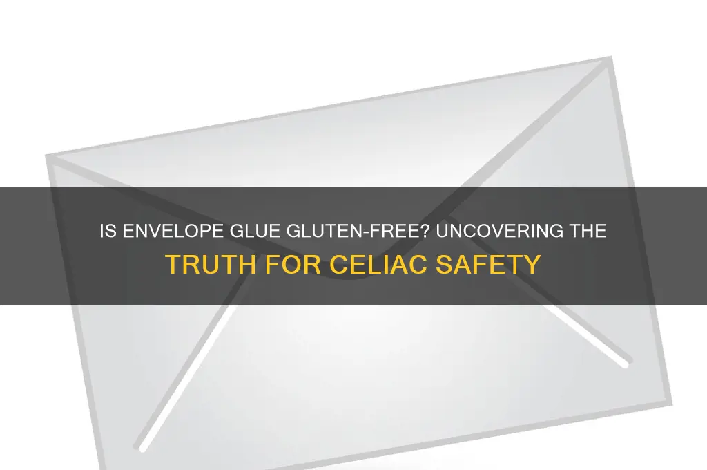 is envelope glue gluten free
