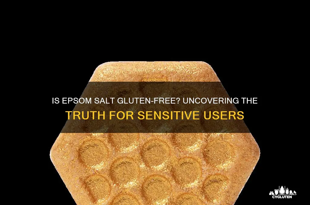 is epsom salt gluten free