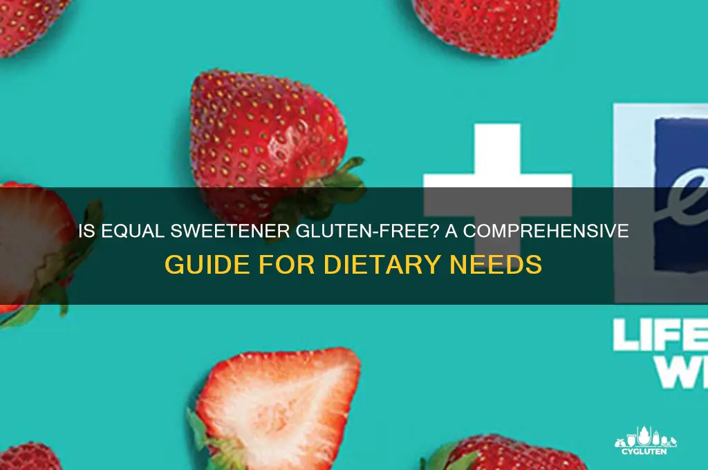 is equal sweetener gluten free