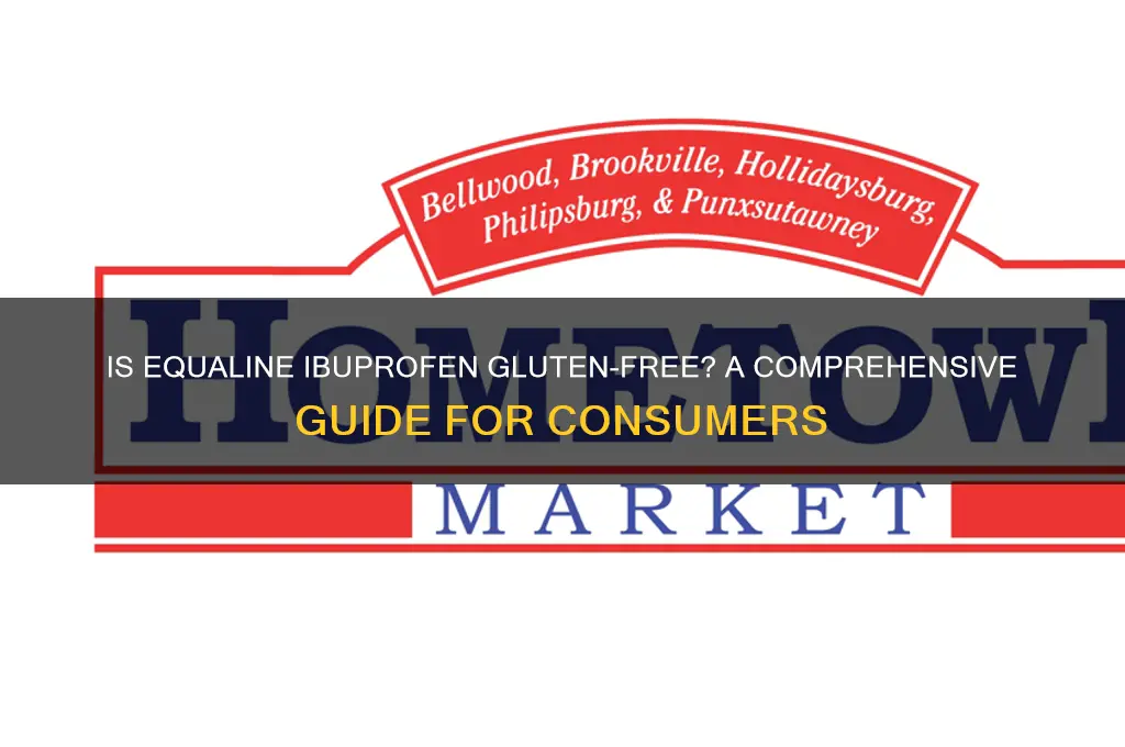 is equaline ibuprofen gluten free