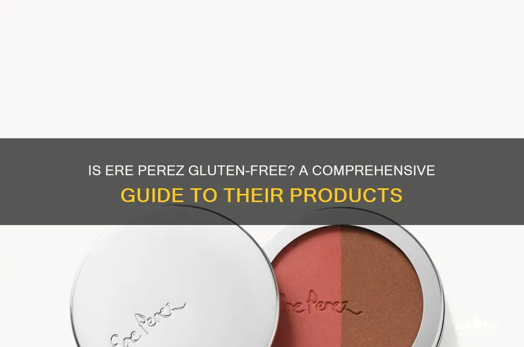 is ere perez gluten free