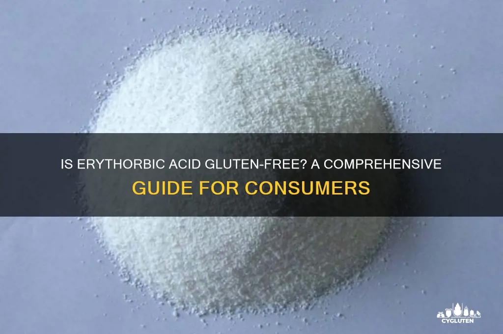 is erythorbic acid gluten free
