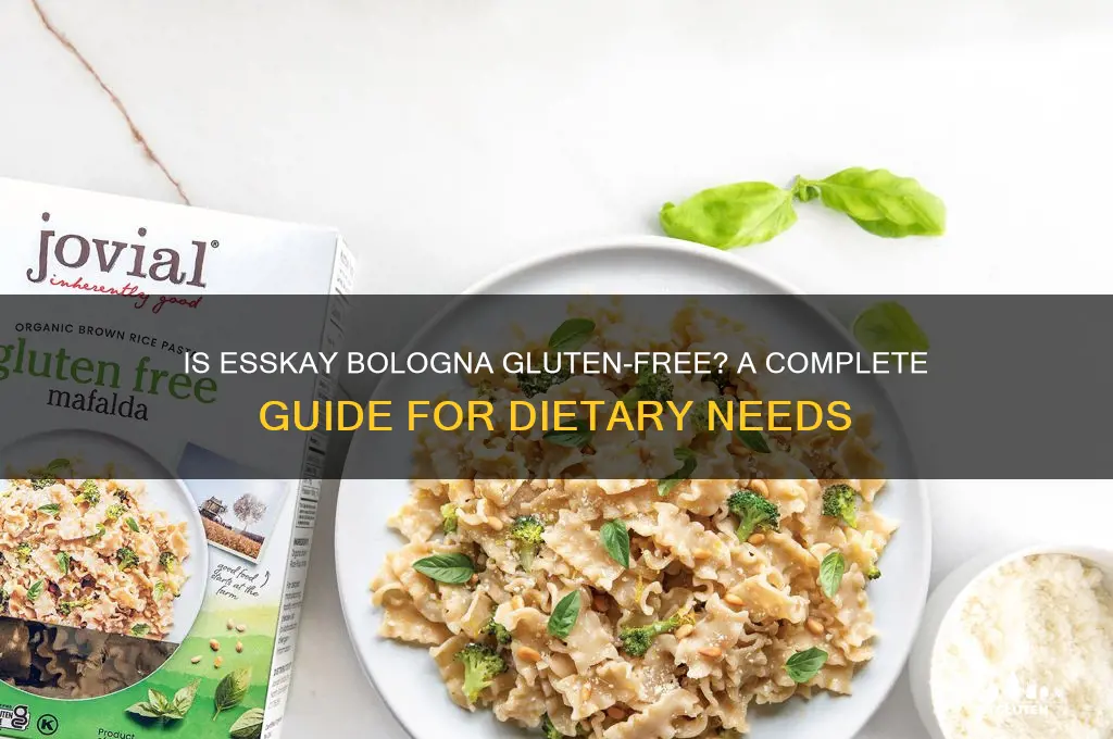 is esskay bologna gluten free