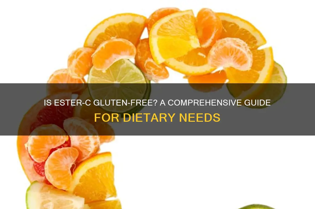 is ester c gluten free