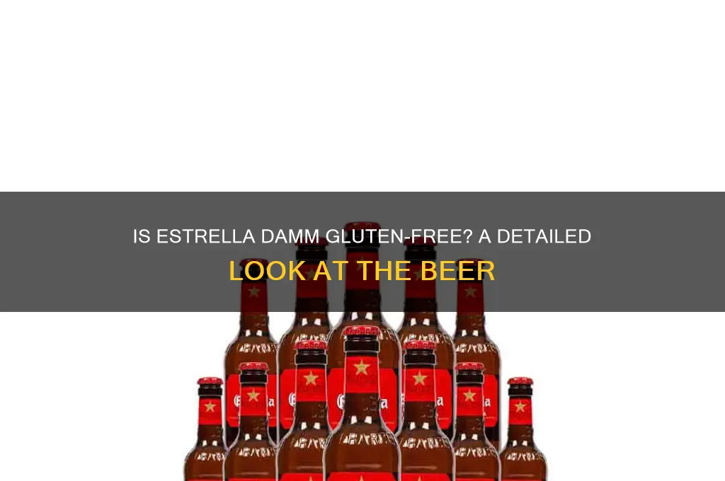 is estrella damm gluten free