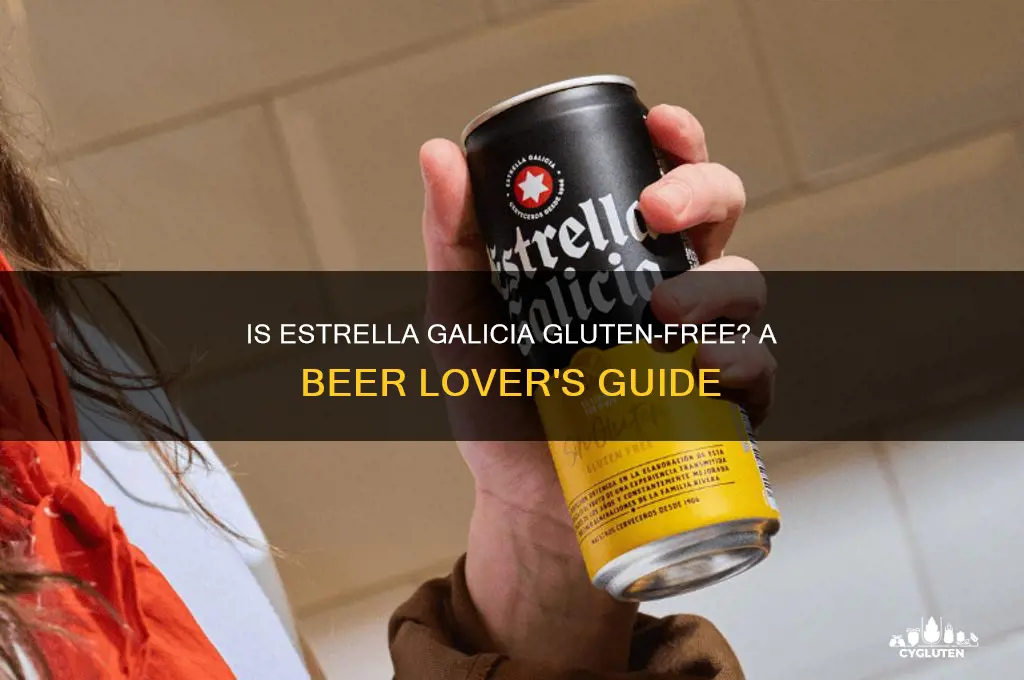 is estrella galicia gluten free